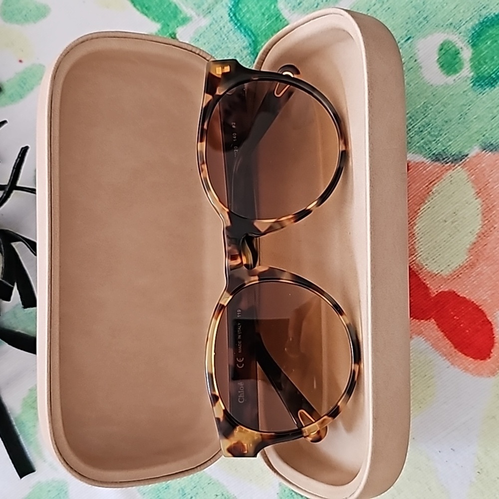 Chloe Tortise Shell Sunglasses
